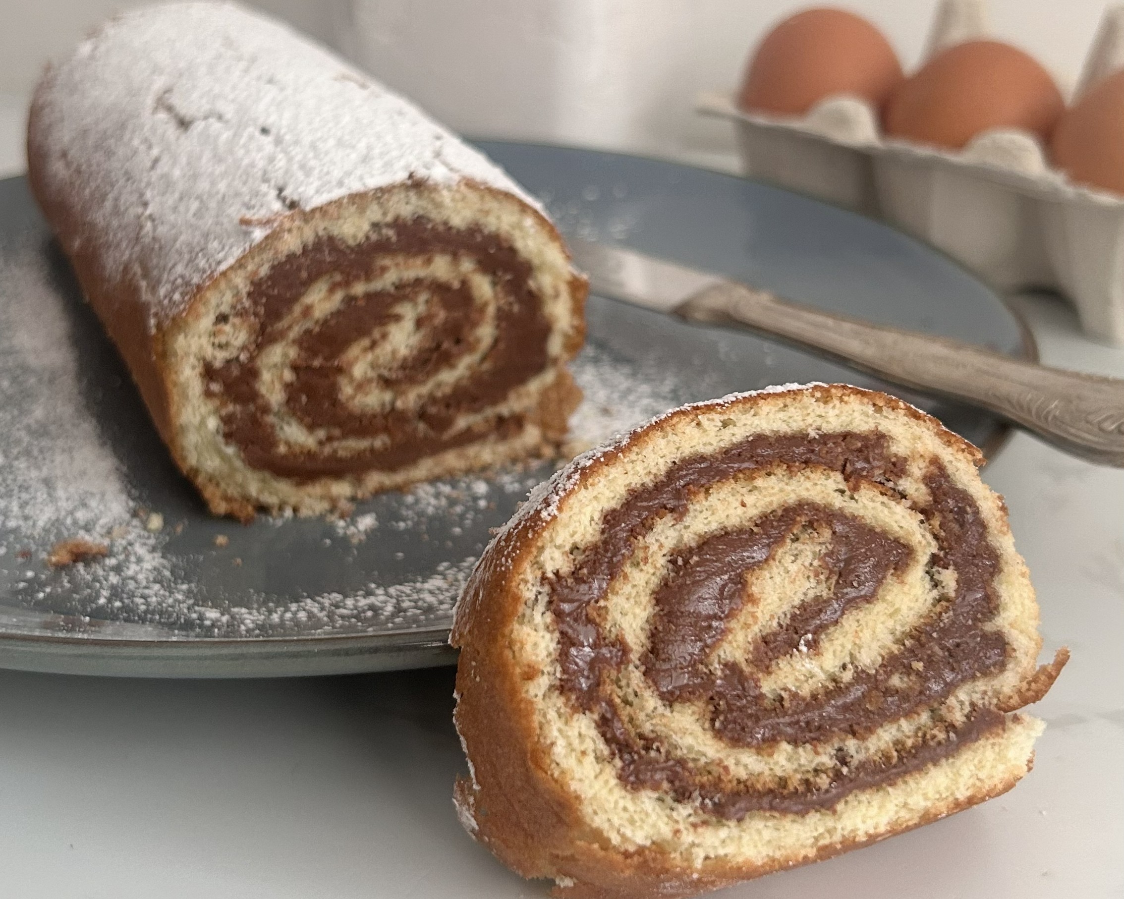 Rollo de Nutella