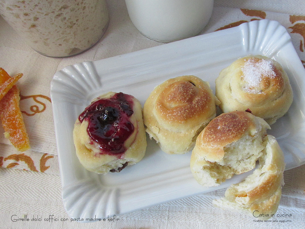 Rollos dulces y suaves para el desayuno