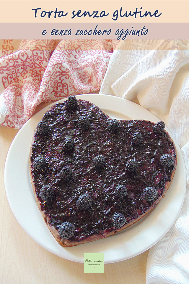 tarta sin gluten y sin azúcar añadido