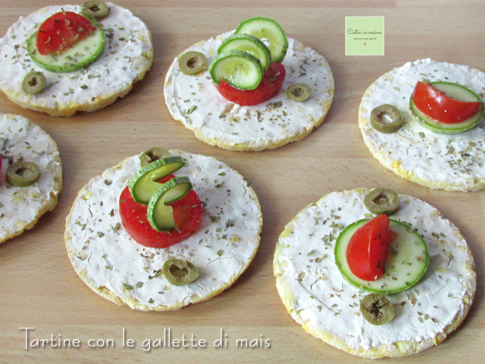 Tartaletas rápidas con tortitas de maíz