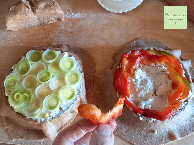 tartaletas añadida verduras