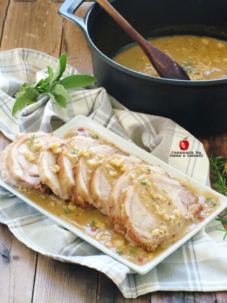 varista de cerdo con almendras