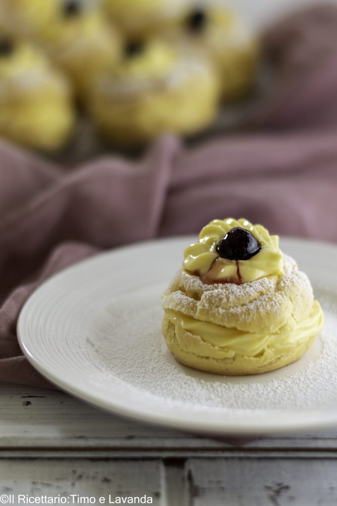 zeppole de san josé al horno