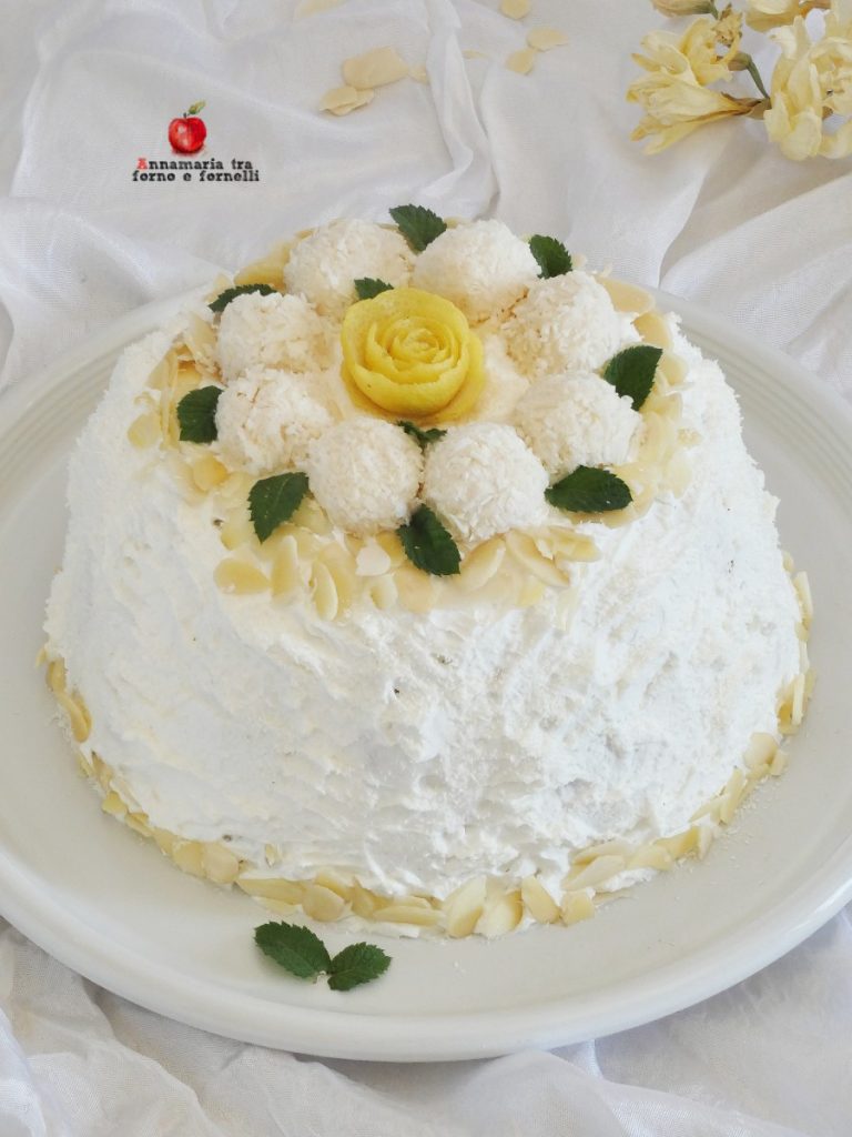 zuccotto de coco vertical