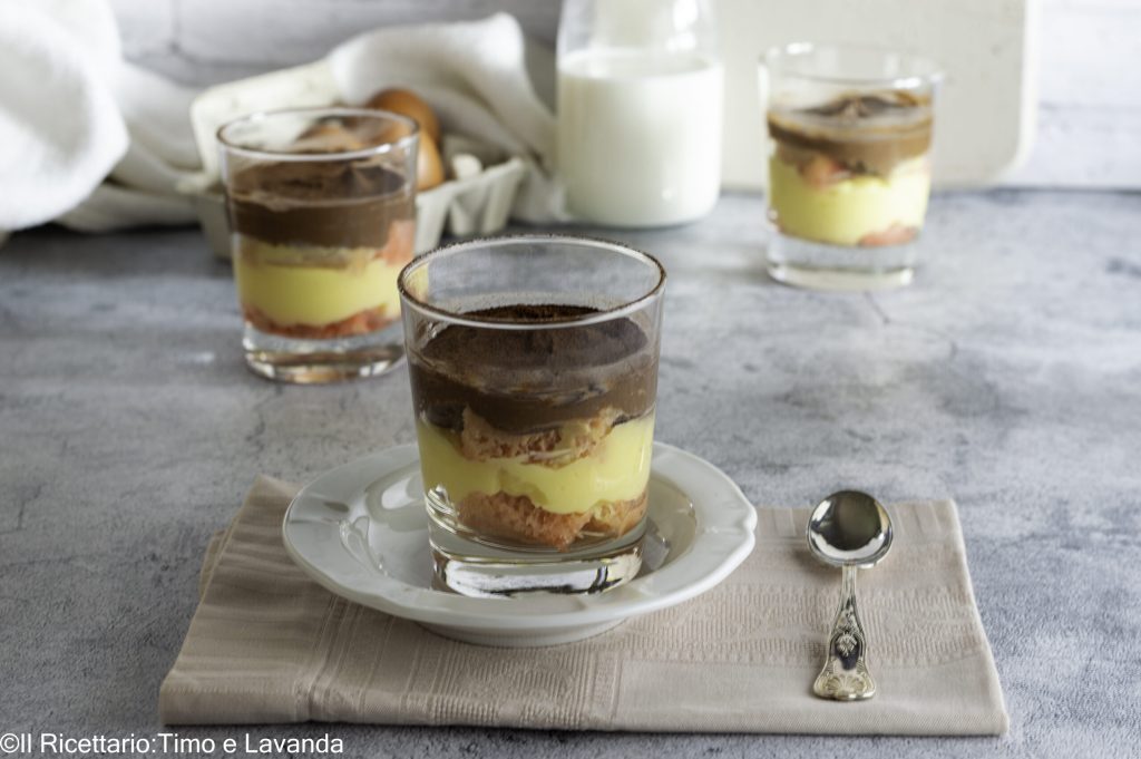zuppa inglese sin lactosa