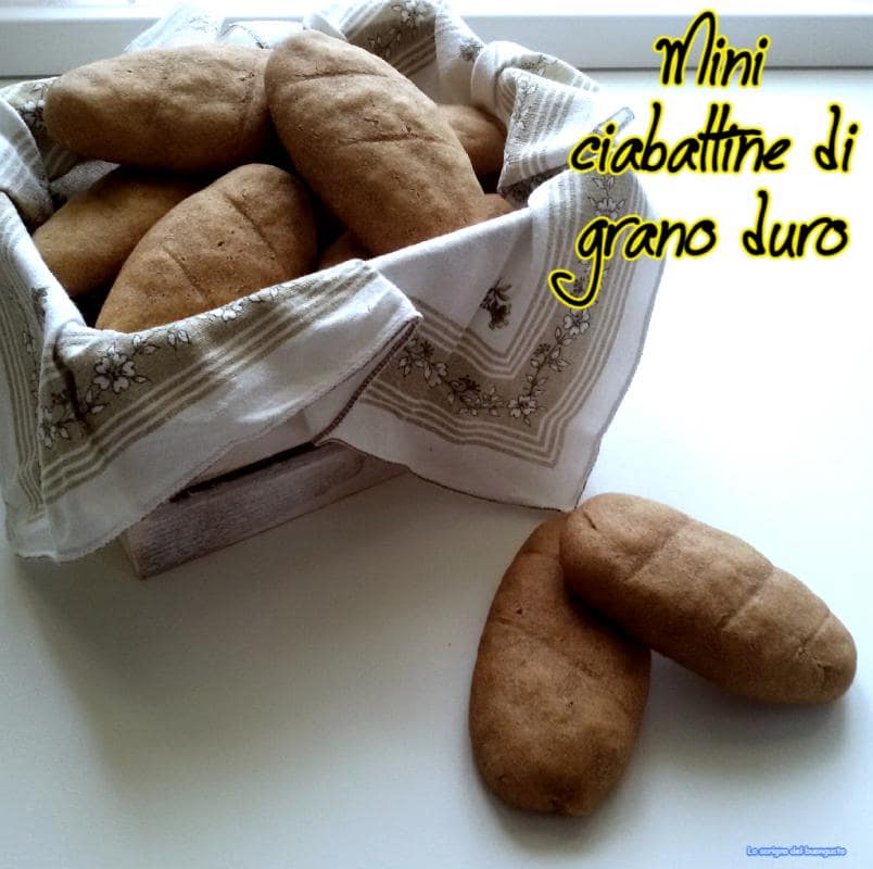 Mini chapatas de trigo duro