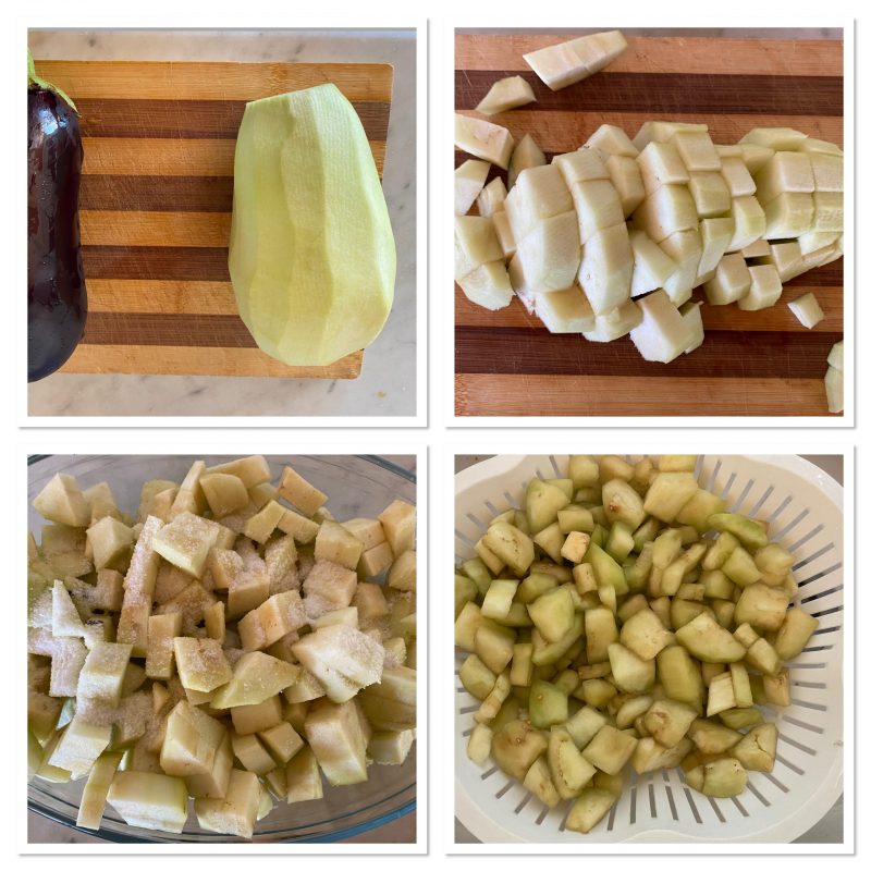 Pasta con atún y berenjenas cremosa y delicada