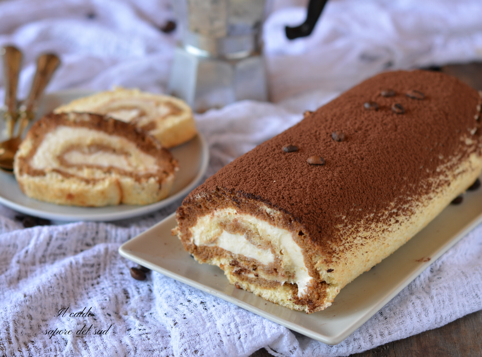 Rollo de tiramisú