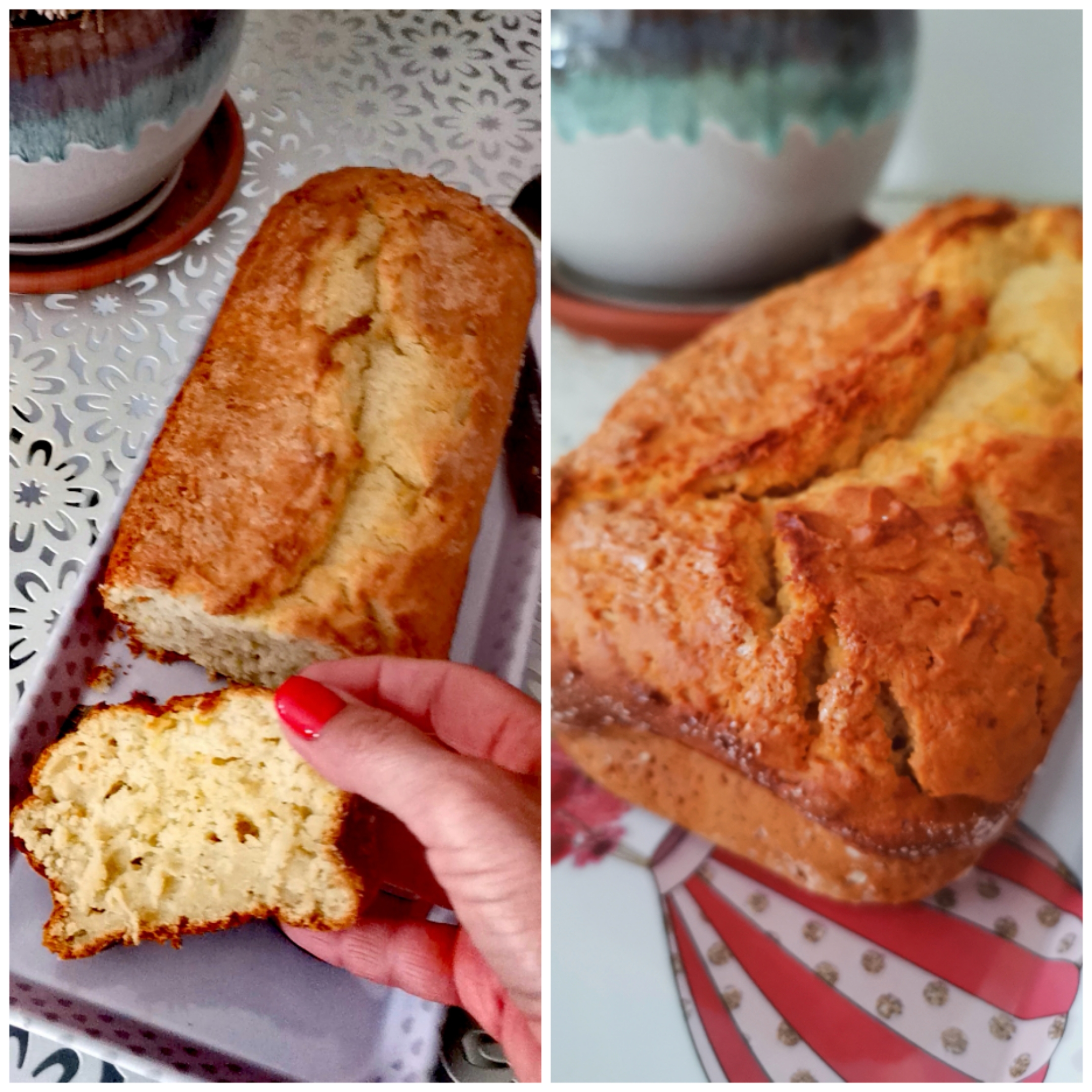 Plumcake a la ricotta