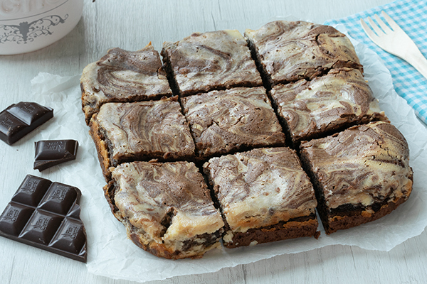 Brownies de Cheesecake