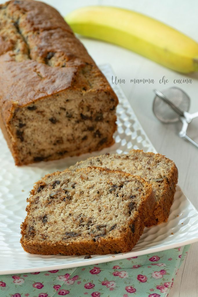 Banana bread - chocolate y nueces