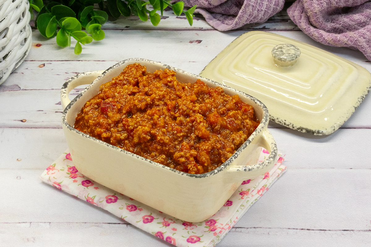 Ragú de carne a la boloñesa