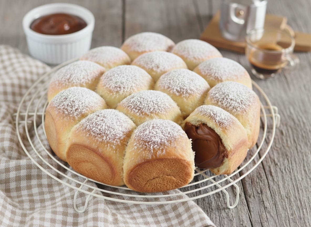 Danubio dulce con Nutella