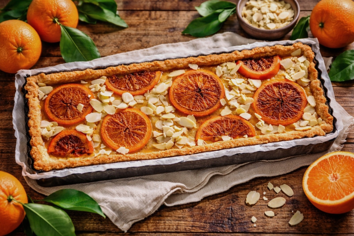 TARTA DE NARANJA