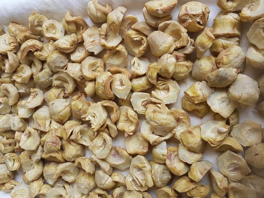 La conserva de los alcauciles en aceite de la abuela