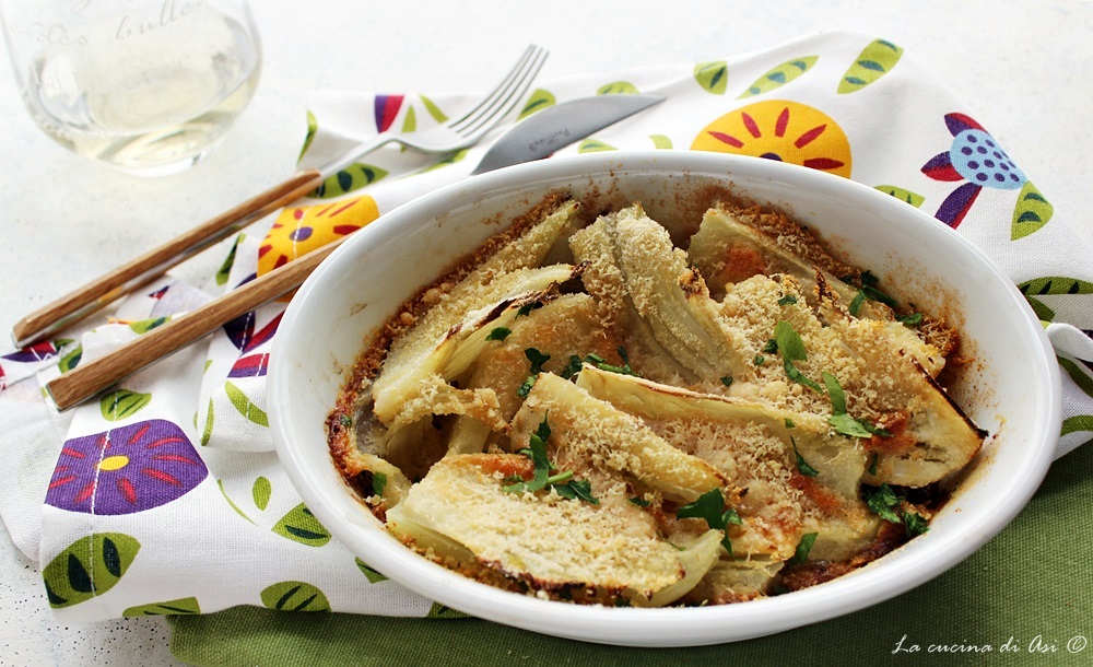 Finocchi gratinati