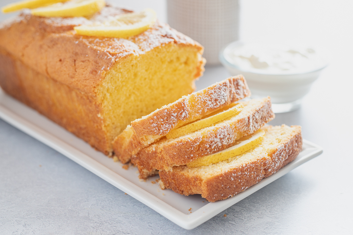 Plumcake clásico de limón