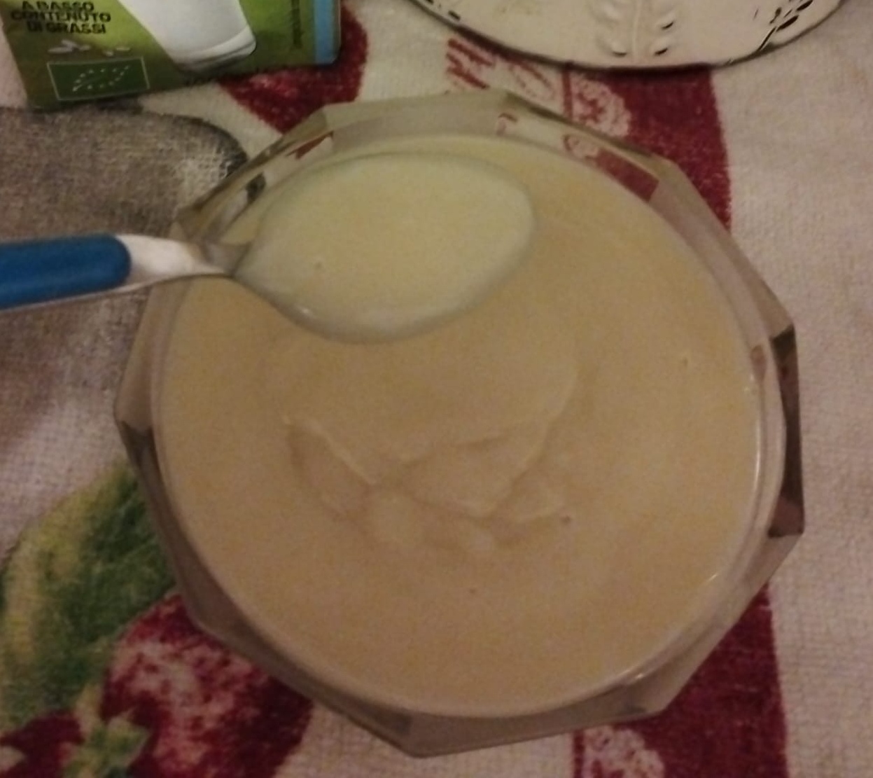 Bechamel con leche de arroz