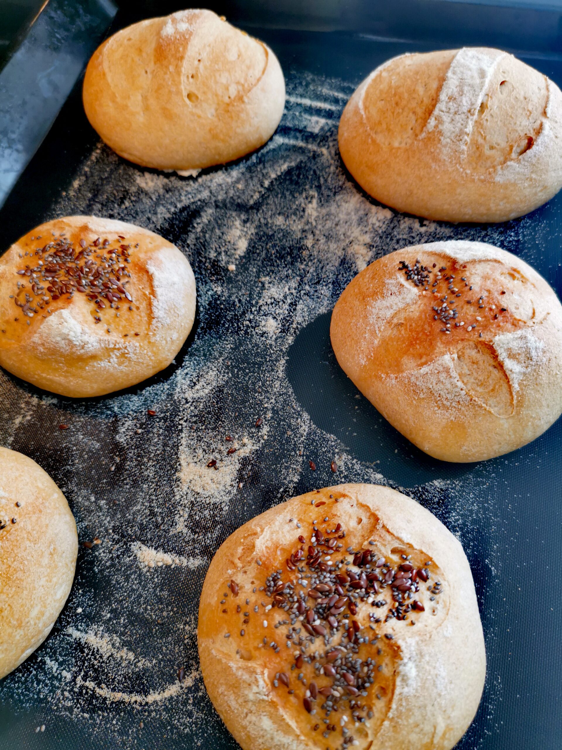 Pan con masa madre deshidratada
