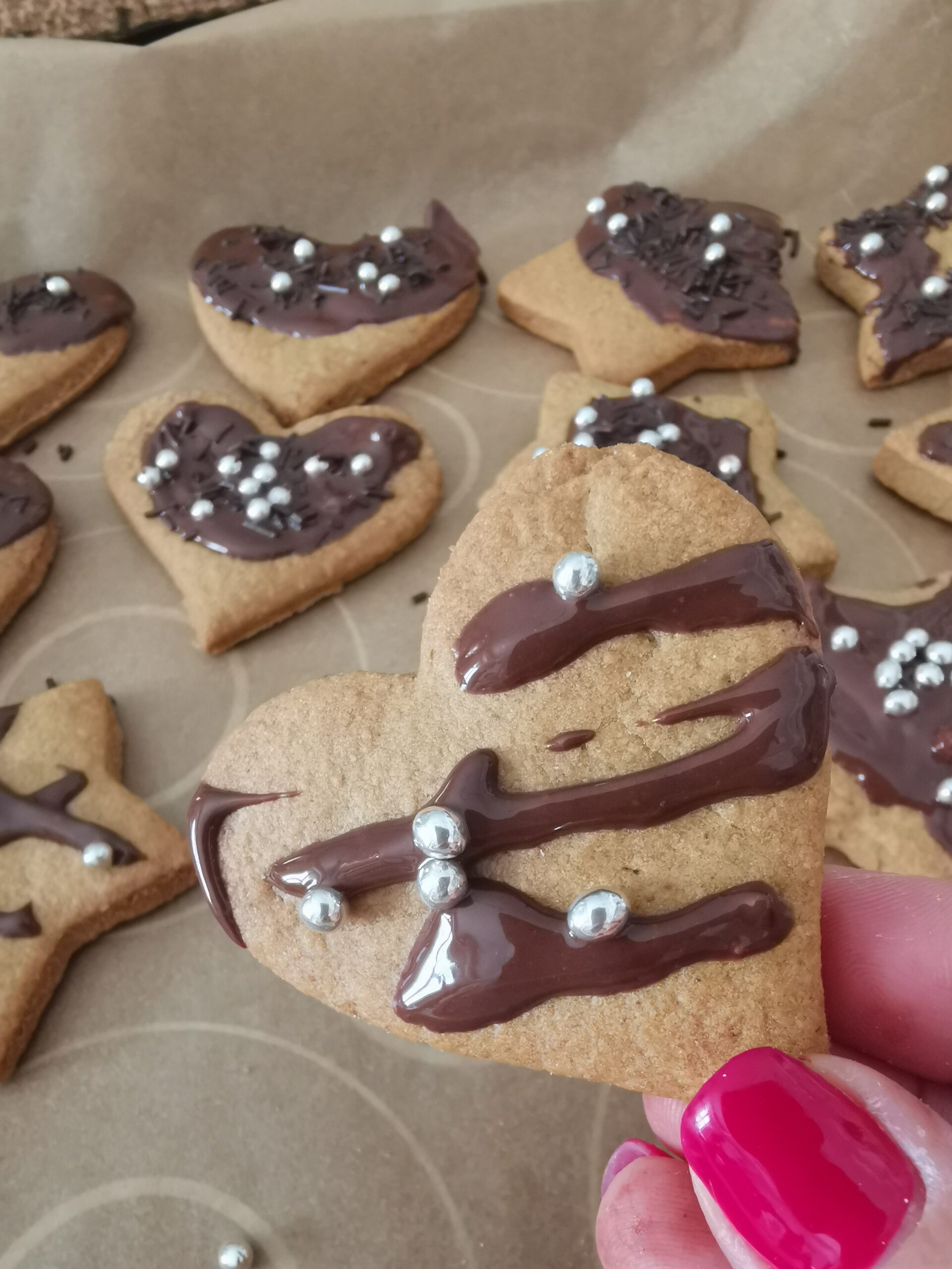 Galletas de café y chocolate