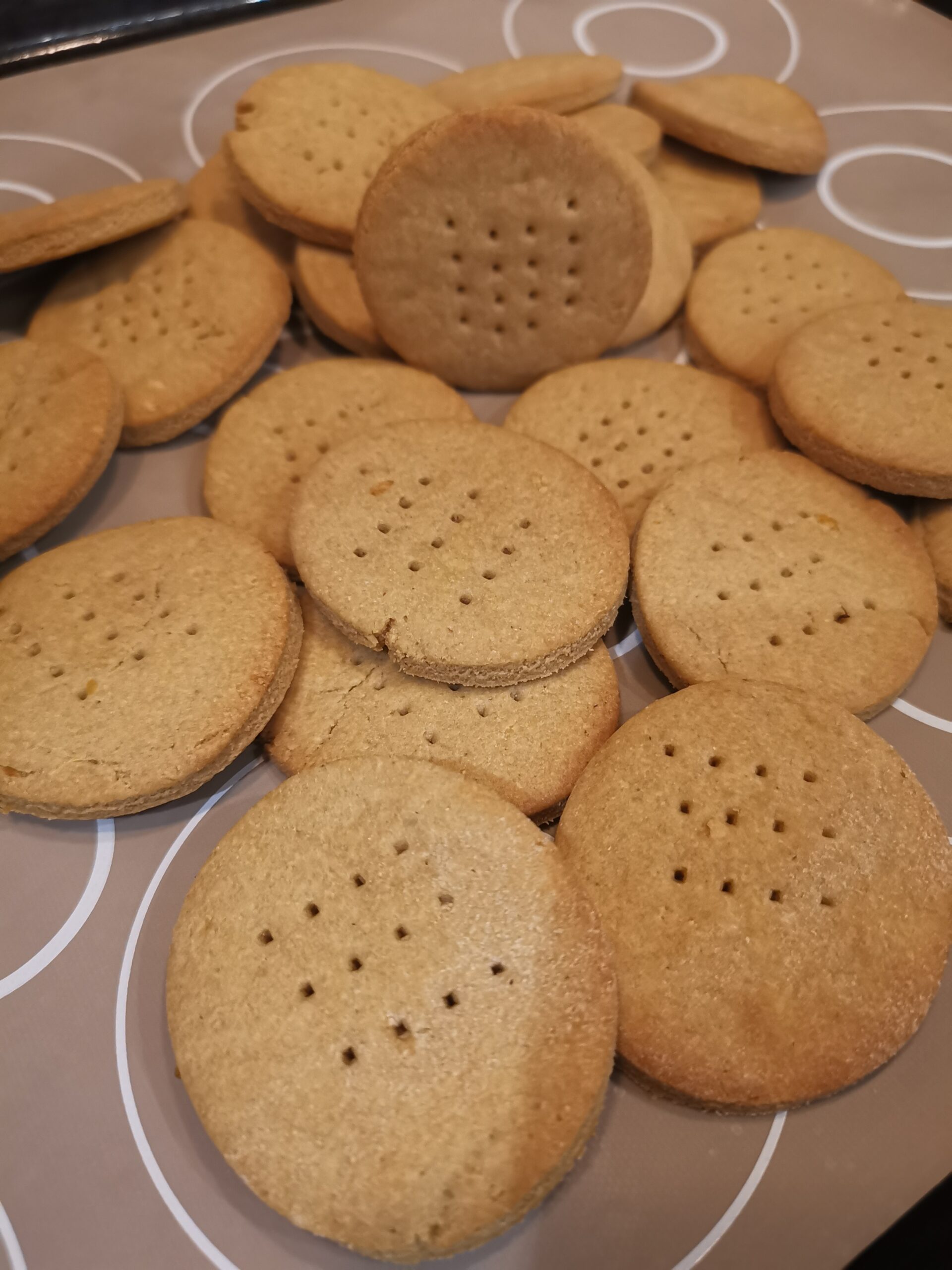 Galletas de limón y sémola integral