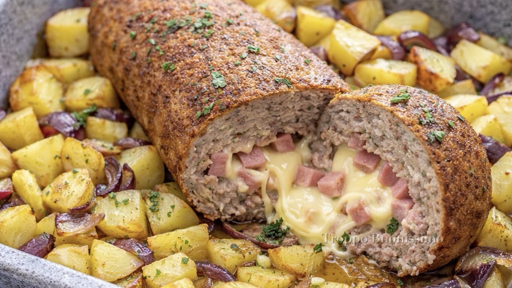 Pastel de carne con patatas