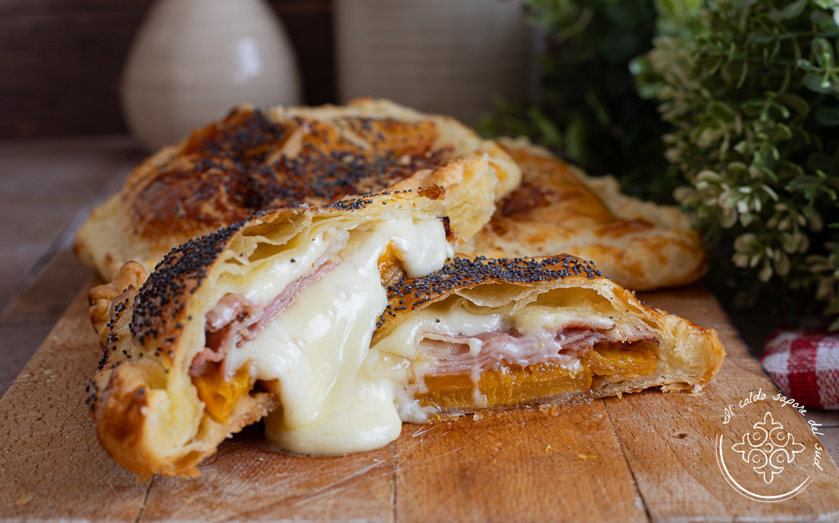 Rustici de calabaza con masa de hojaldre