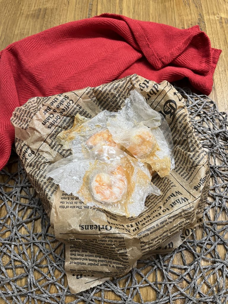 Chips de gambas increíbles