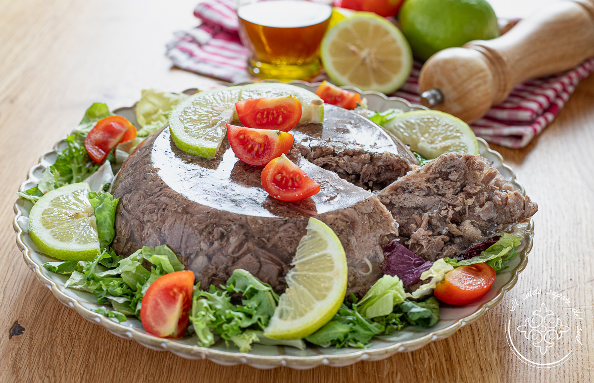 Carne en gelatina casera