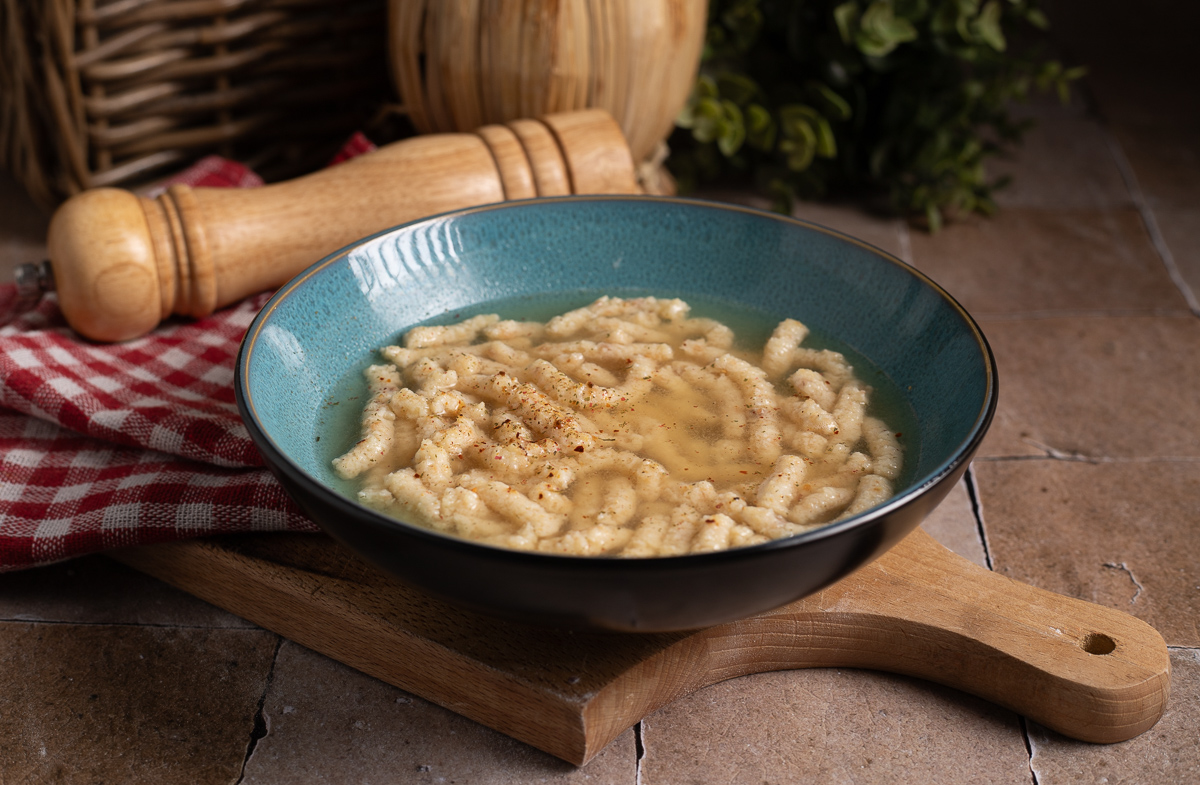 Passatelli en caldo
