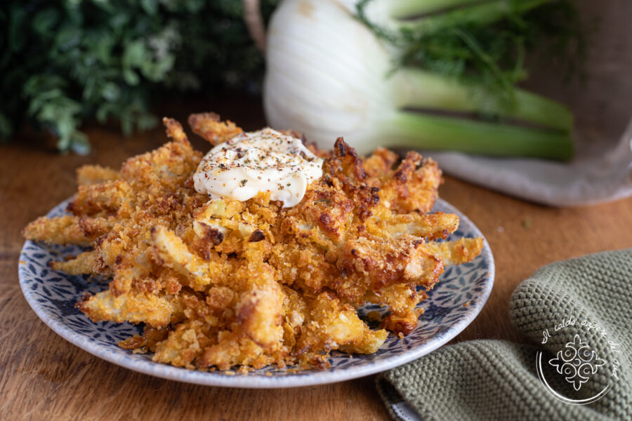 Hinojos en la freidora de aire