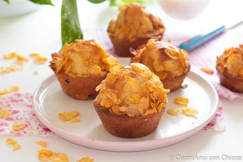 Muffin rosas del desierto