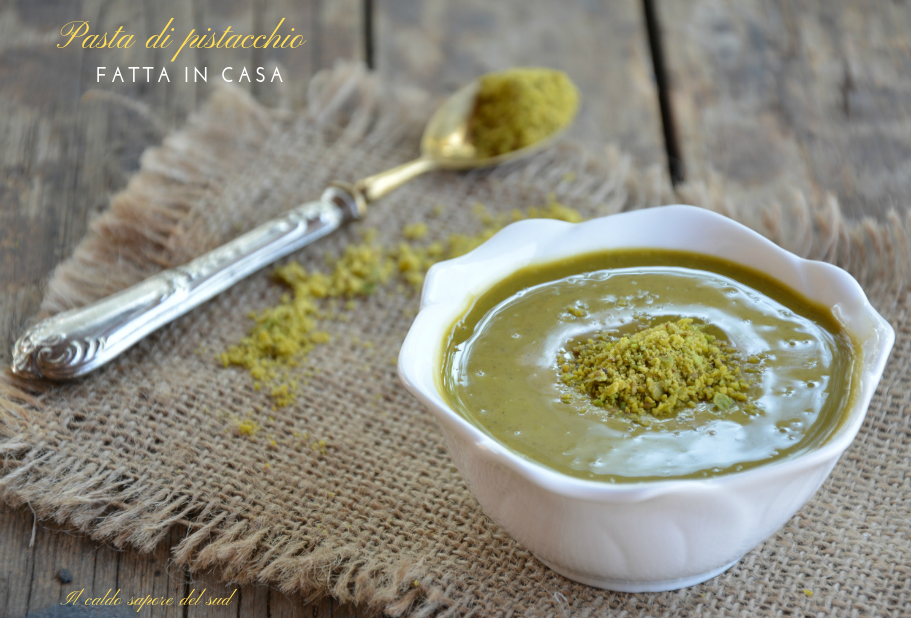 Pasta de pistacho casera