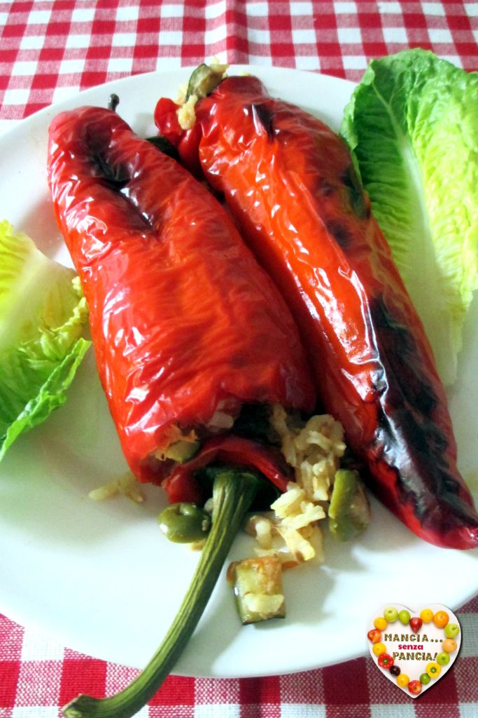 Pimientos rellenos de atún y arroz, Come sin Pancia