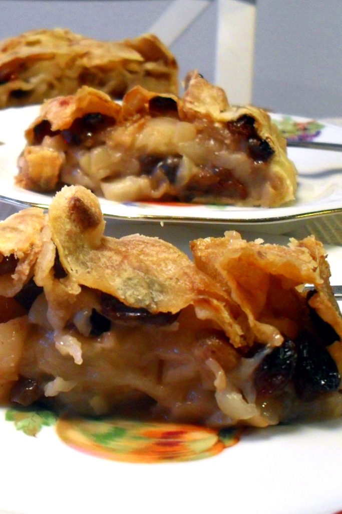 Strudel de manzana light, Come sin Panza