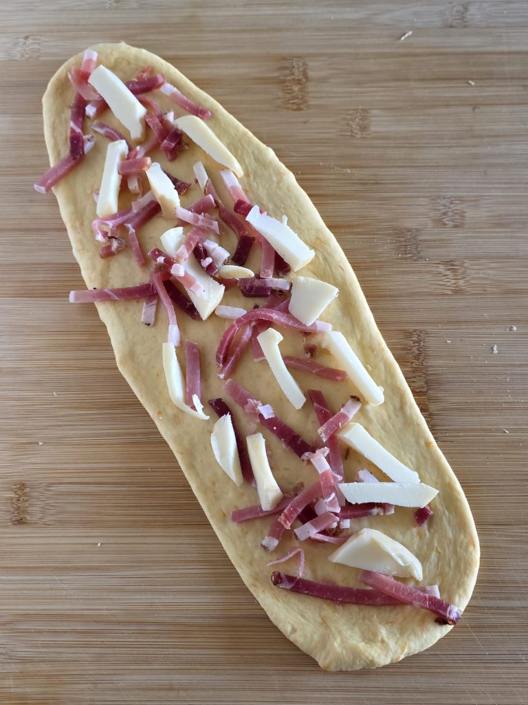 Trenza salada de calabaza