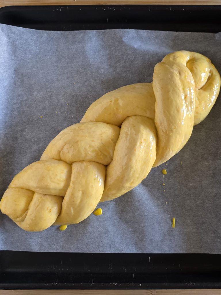 Trenza salada de calabaza