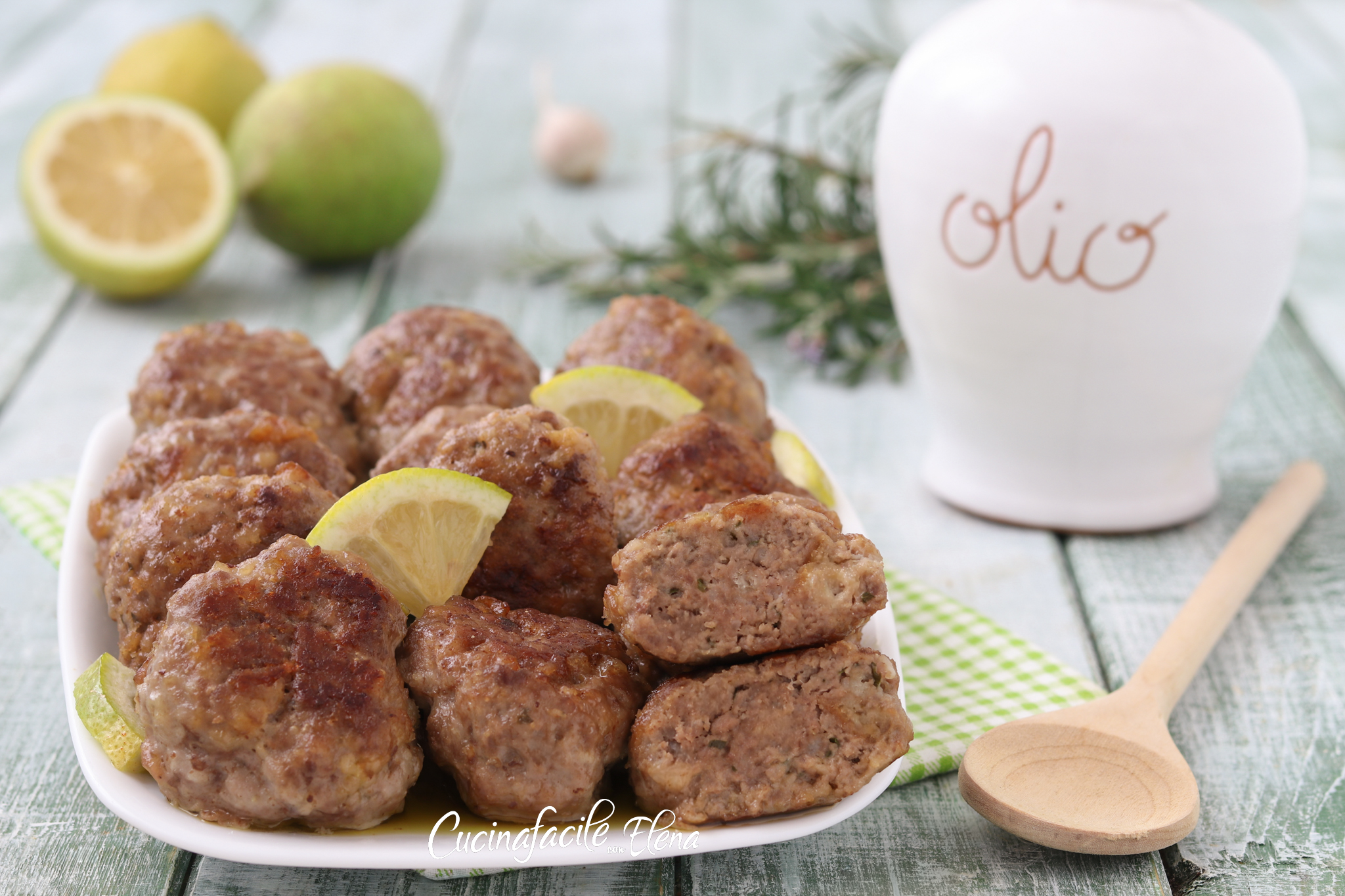 Albóndigas al limón