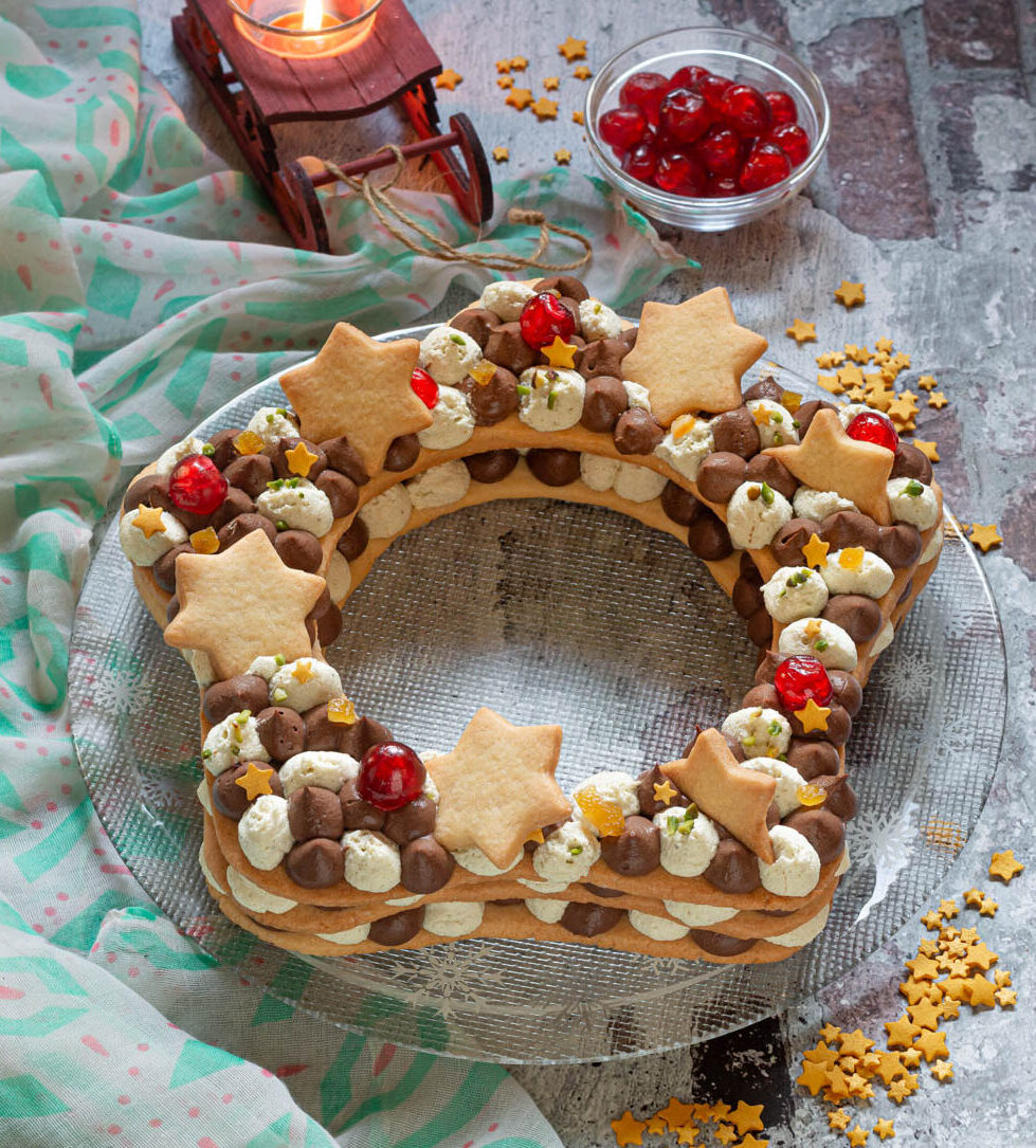 Cream tart de Navidad