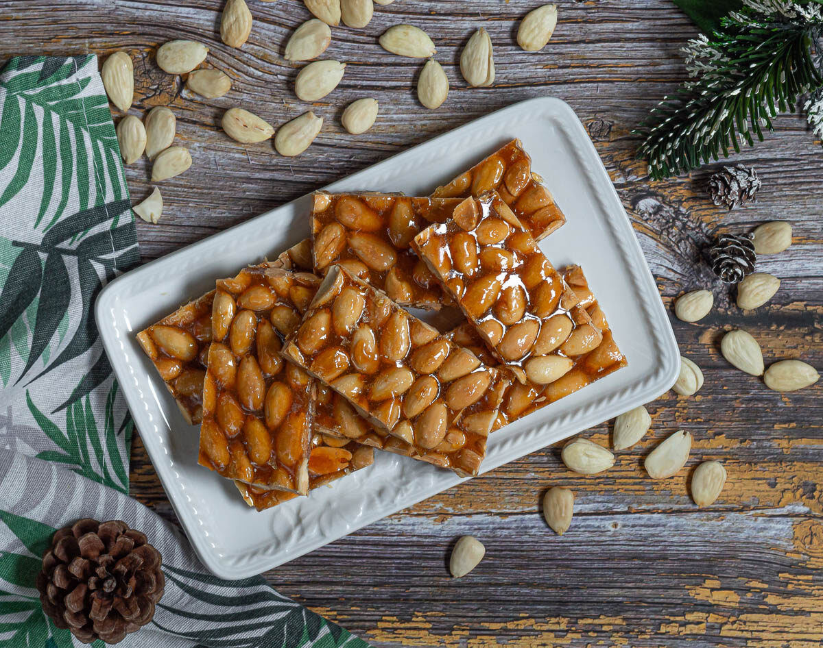 Crujiente de almendras