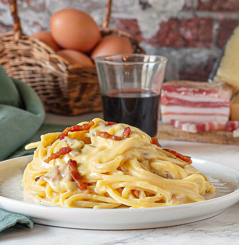 Espaguetis a la carbonara