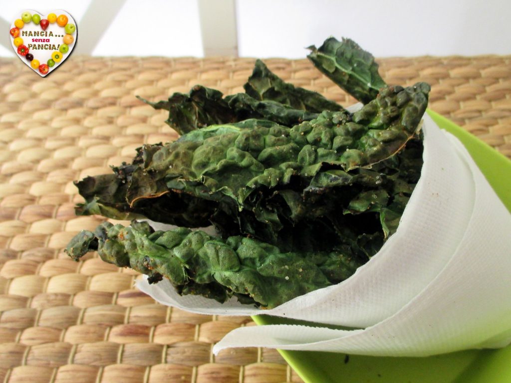 Chips de col rizada, Come sin Pancia