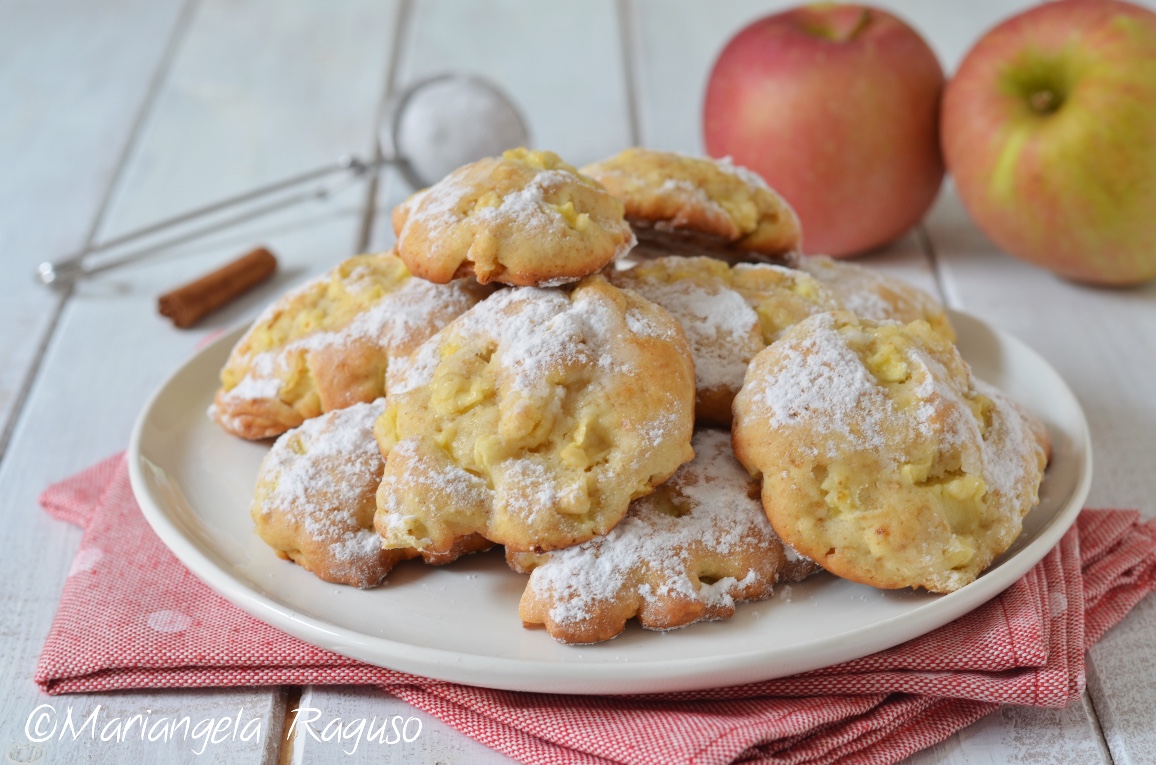 Galletas blandas de manzana