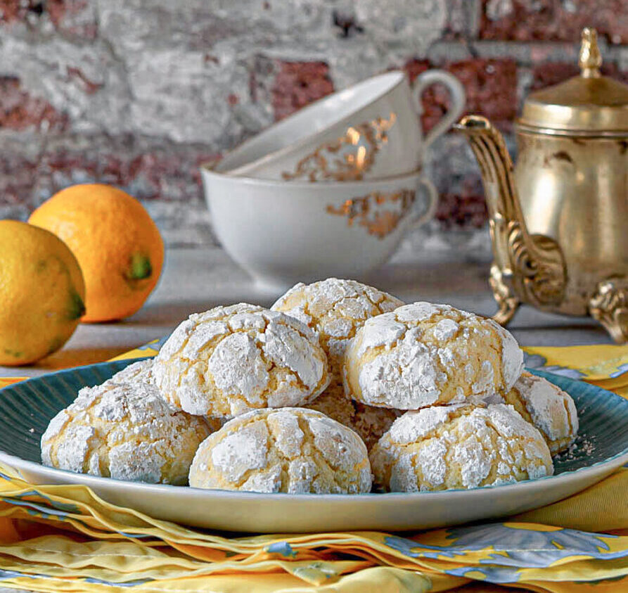 Galletas suaves de limón