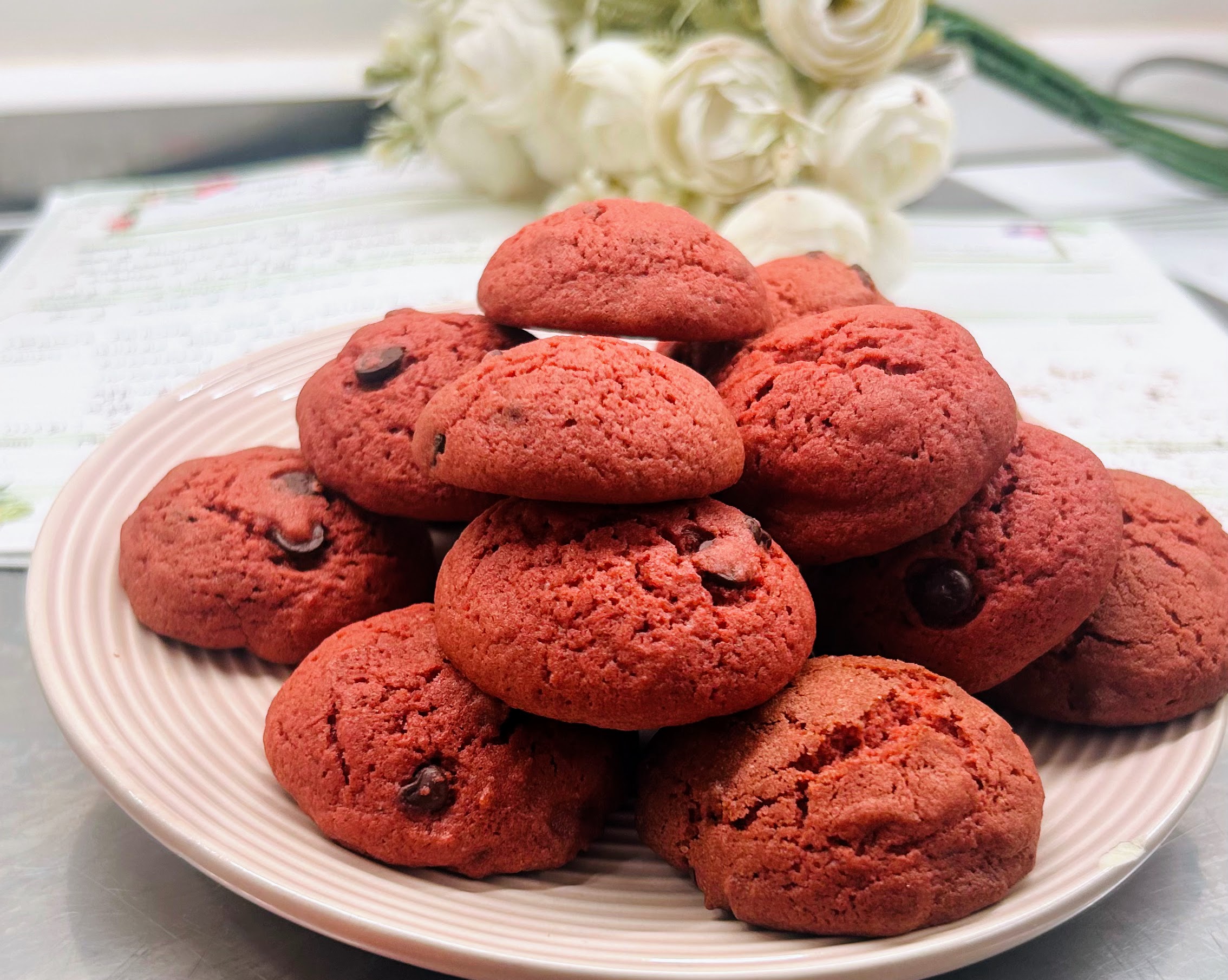 Galletas red velvet