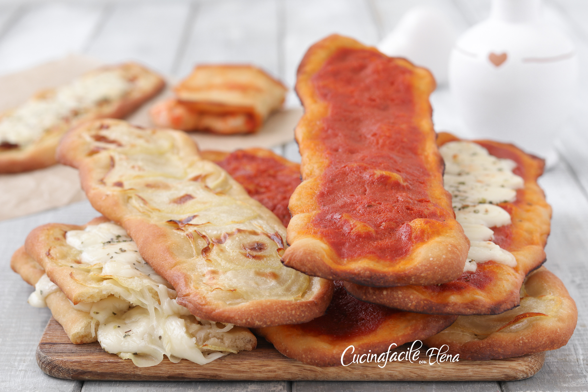 Lenguas de pizza crujientes