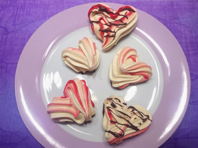 Corazones de merengue