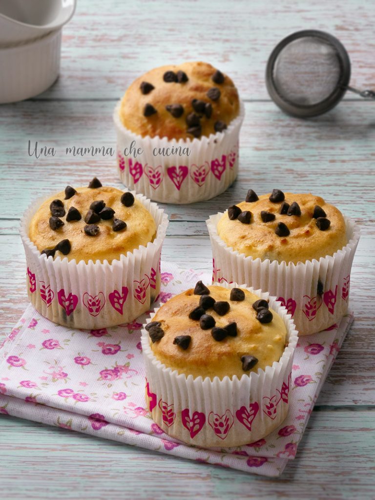 Muffin de ricotta en freidora de aire