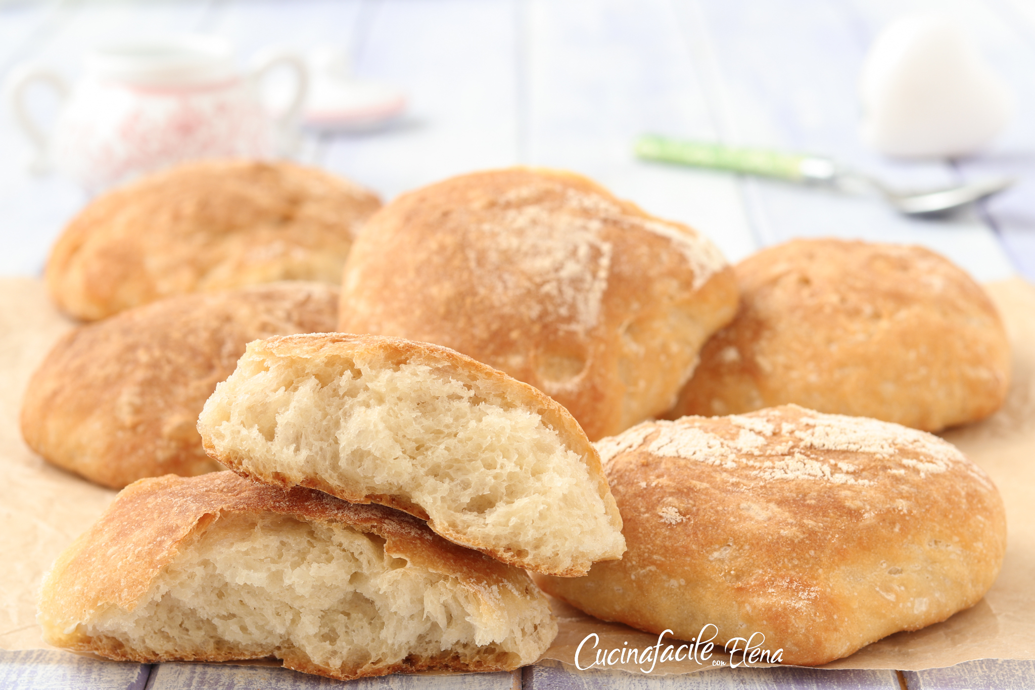 Panecillos a la cuchara sin amasado