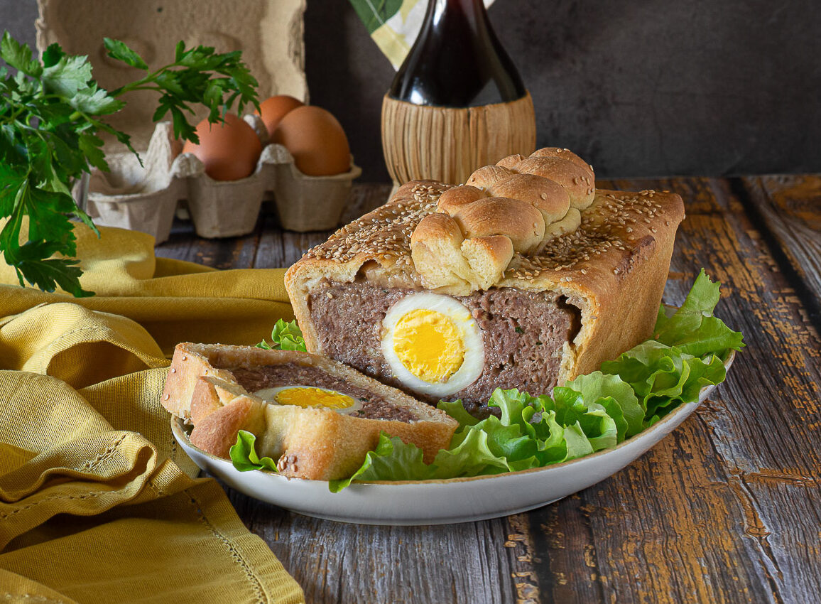 Pastel de carne en molde